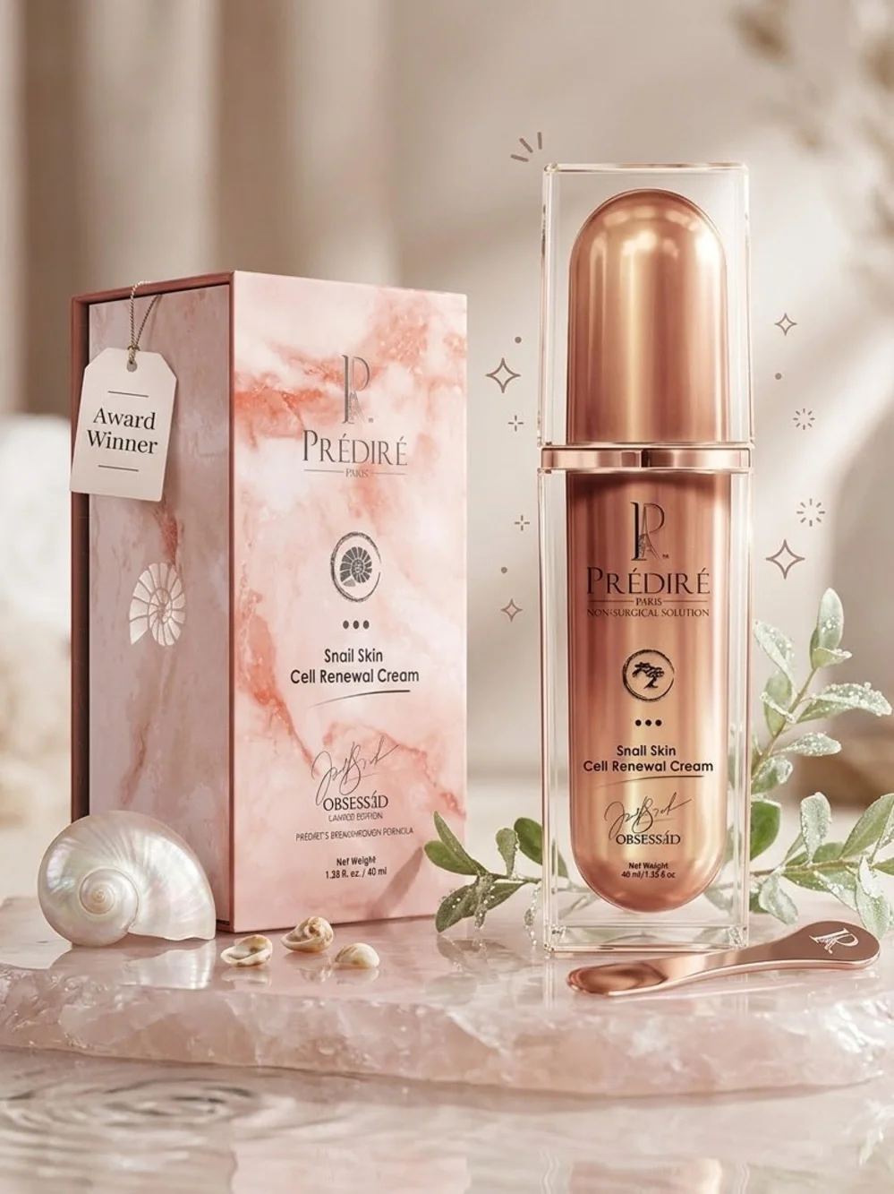 PP Snail Mucin Cell Renewal Firming & Rejuvenation Cream ~ Retail $980